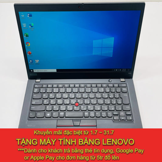 Lenovo ThinkPad X13 Gen 1 13.3" FHD AMD Ryzen 5 PRO 4650U Ram 16GB SSD 256GB