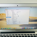 Macbook Air 2013 11.6" i5 Ram 4GB SSD 128GB