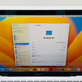 Macbook Air 2020 M1 13.3" 2K Retina Chip M1 Ram 8GB SSD 256GB