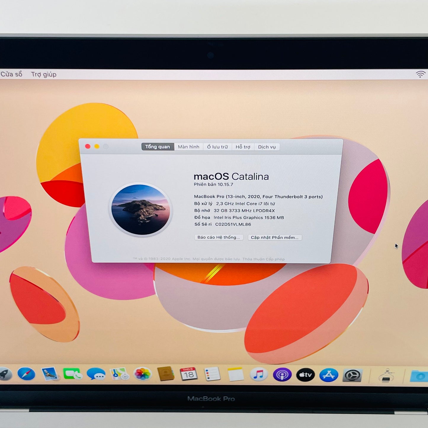 Macbook Pro 2020 13.3"