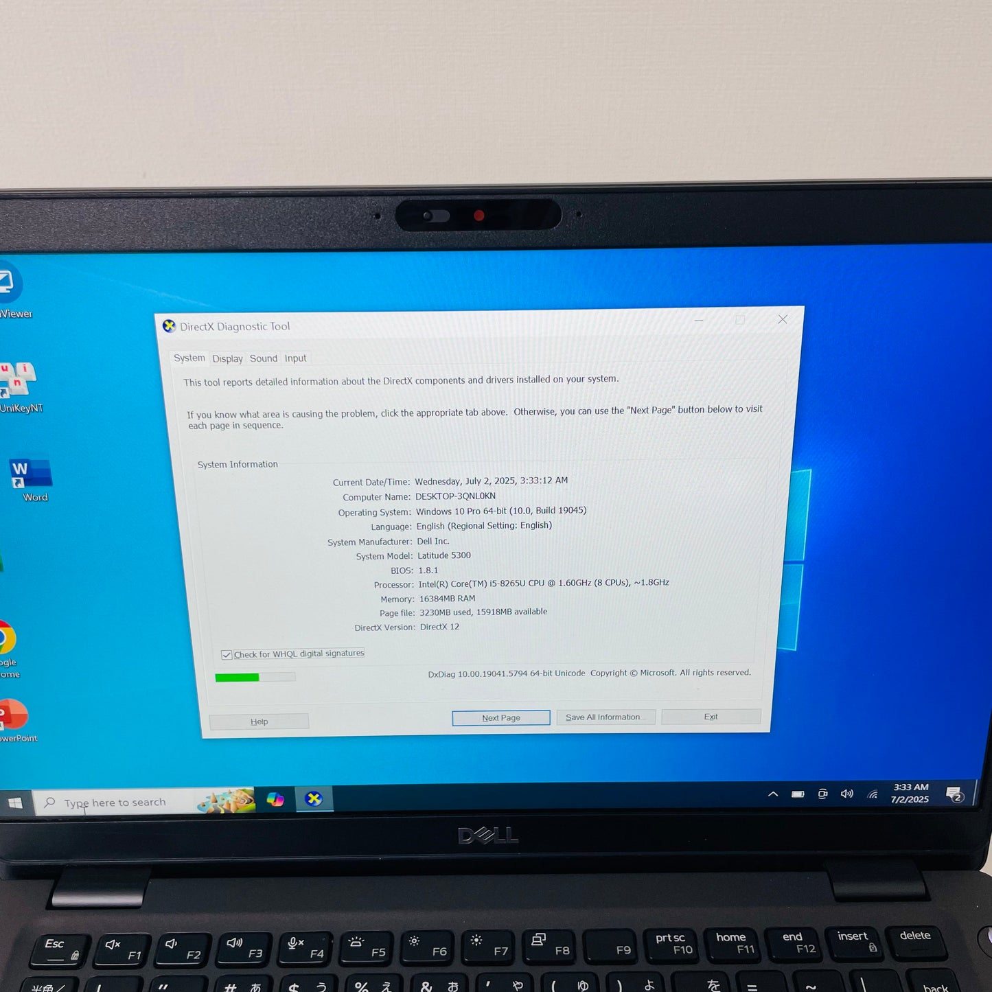 Dell Latitude 5300