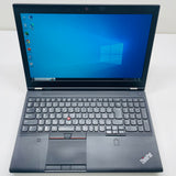 Thinkpad Workstation P51 15.6" FHD chip Xeon E3-1505M Ram 16GB SSD 256GB Card rời Nvidia Quadro M2200 4GB