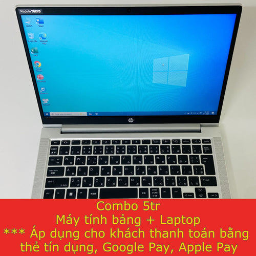 Combo Laptop HP Probook 430 G8 + Máy tính bảng Lenovo 5tr