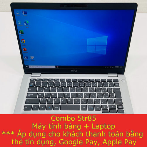 Combo Laptop Dell Latitude 5310 Cảm ứng + Máy tính bảng Lenovo 5tr85