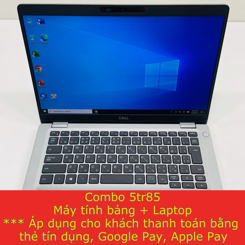 Combo Laptop Dell Latitude 5310 Cảm ứng + Máy tính bảng Lenovo 5tr85