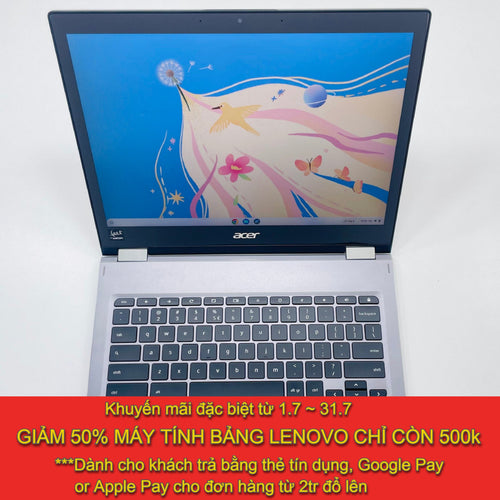 Acer Chromebook Spin 13 (CP713-1WN) i5 8th Ram 8GB SSD 64GB cảm ứng gập xoay