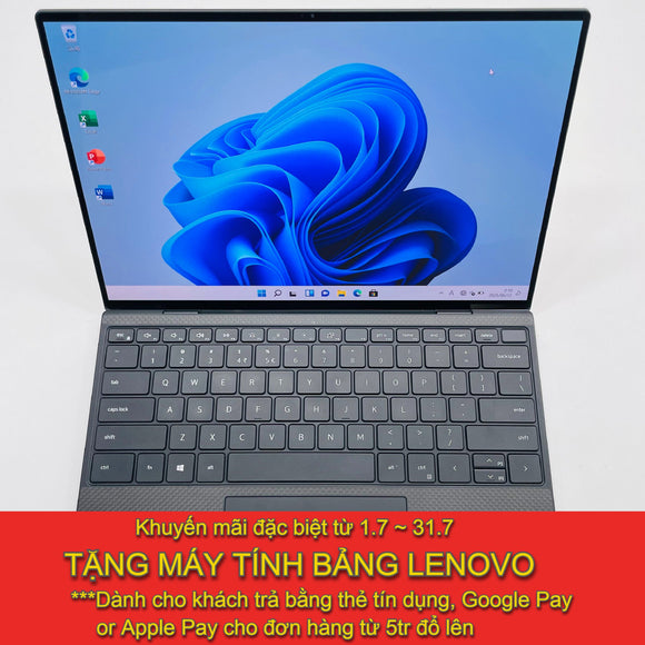 Dell XPS 13 9310 cảm ứng i7 11th Ram 32GB SSD 1TB , phím US