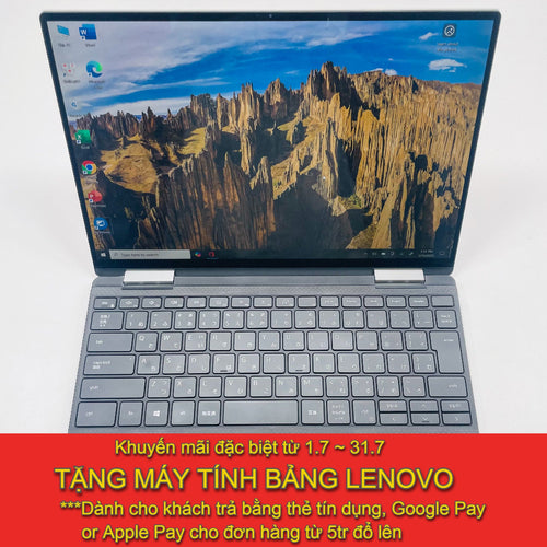 Dell XPS 7390 2in1 cảm ứng gập xoay i5 10th Ram 8GB SSD 256GB