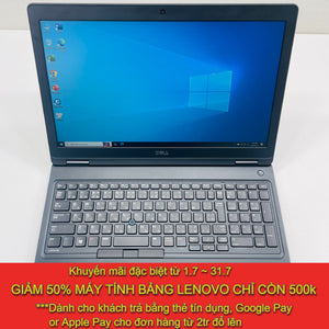 Dell latitude 5580 15.6" FHD i5 6440HQ Ram 16GB SSD 256GB Card rời NVIDIA GeForce 940MX 2GB