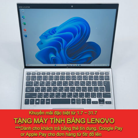 HP Elite X2 G4 LTE 13" 3K cảm ứng i5 8th Ram 8GB SSD 256GB , kèm bút cảm ứng