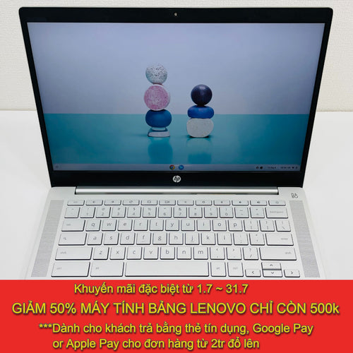 HP Pro c640 Chromebook i5 10th Ram 8GB SSD eMCC 64GB cảm ứng gập xoay , phím US