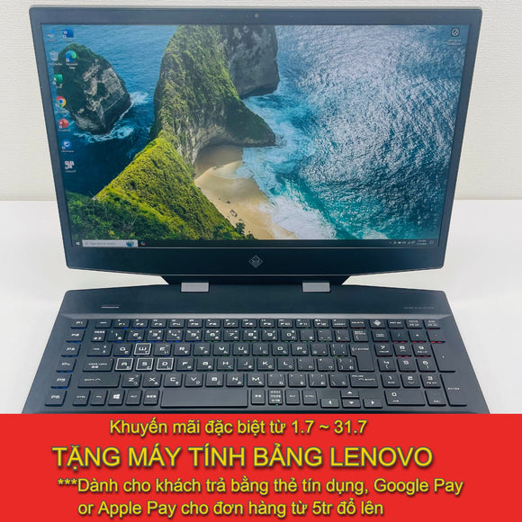 HP OMEN Gaming i9 10885H Ram 32GB SSD 1TB Card rời RTX 2080 Super  8GB