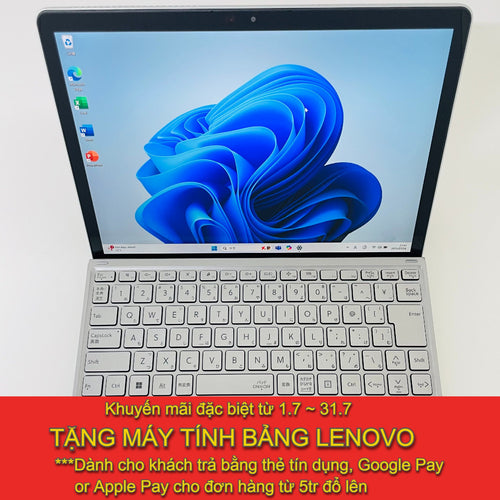 Nec 2in1 cảm ứng tháo rời 12.3型 intel 13th 1315U Ram 16GB SSD 256GB