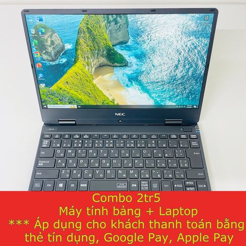 Combo Laptop NEC + Máy tính bảng Lenovo 2tr5