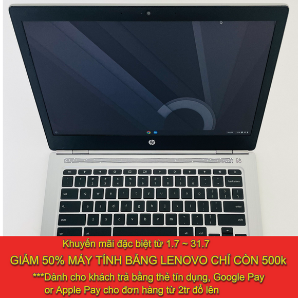 HP Chromebook 13G1  Core m5(~Core i5) Ram 8GB SSD eMCC 32GB , phím US