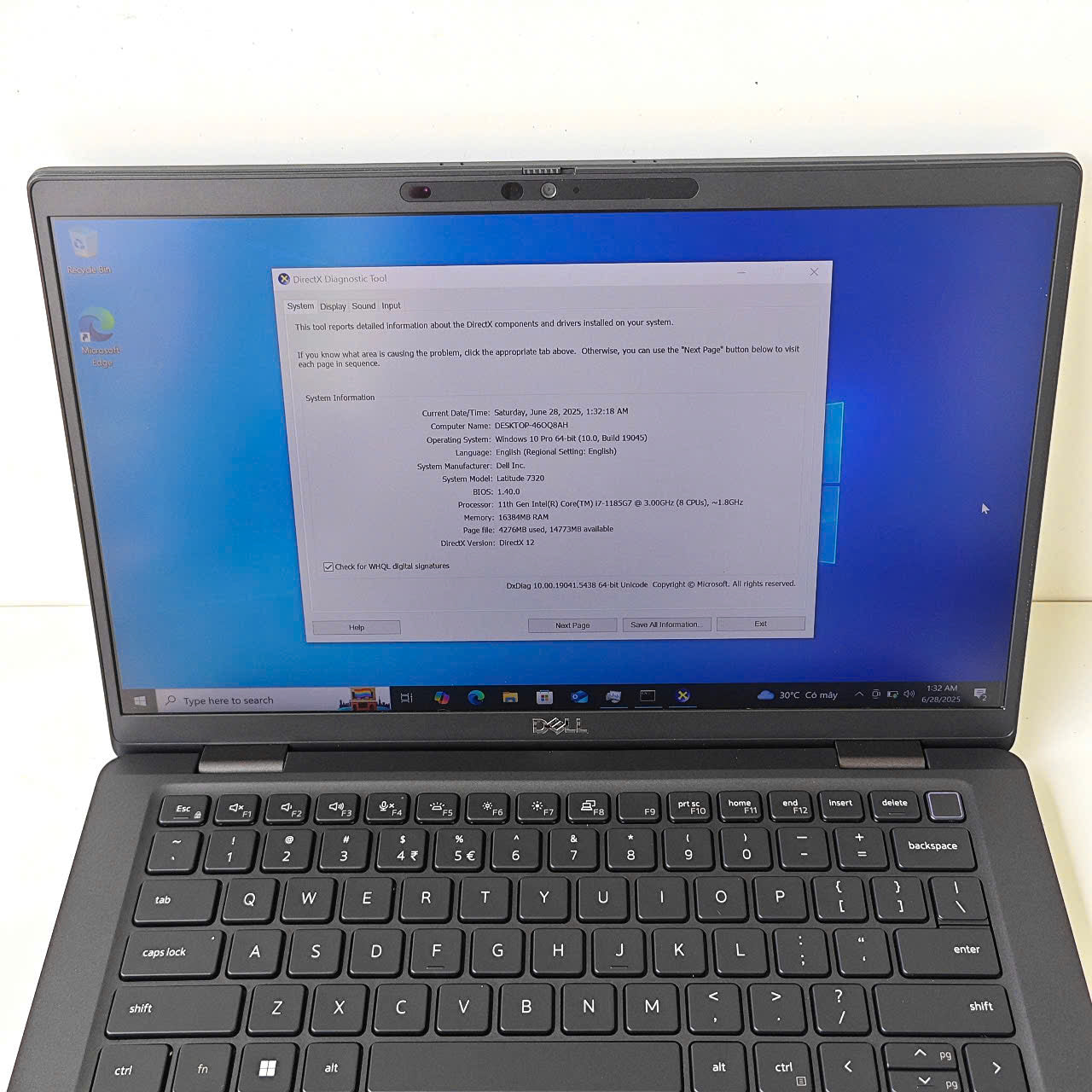 Dell latitude 7320