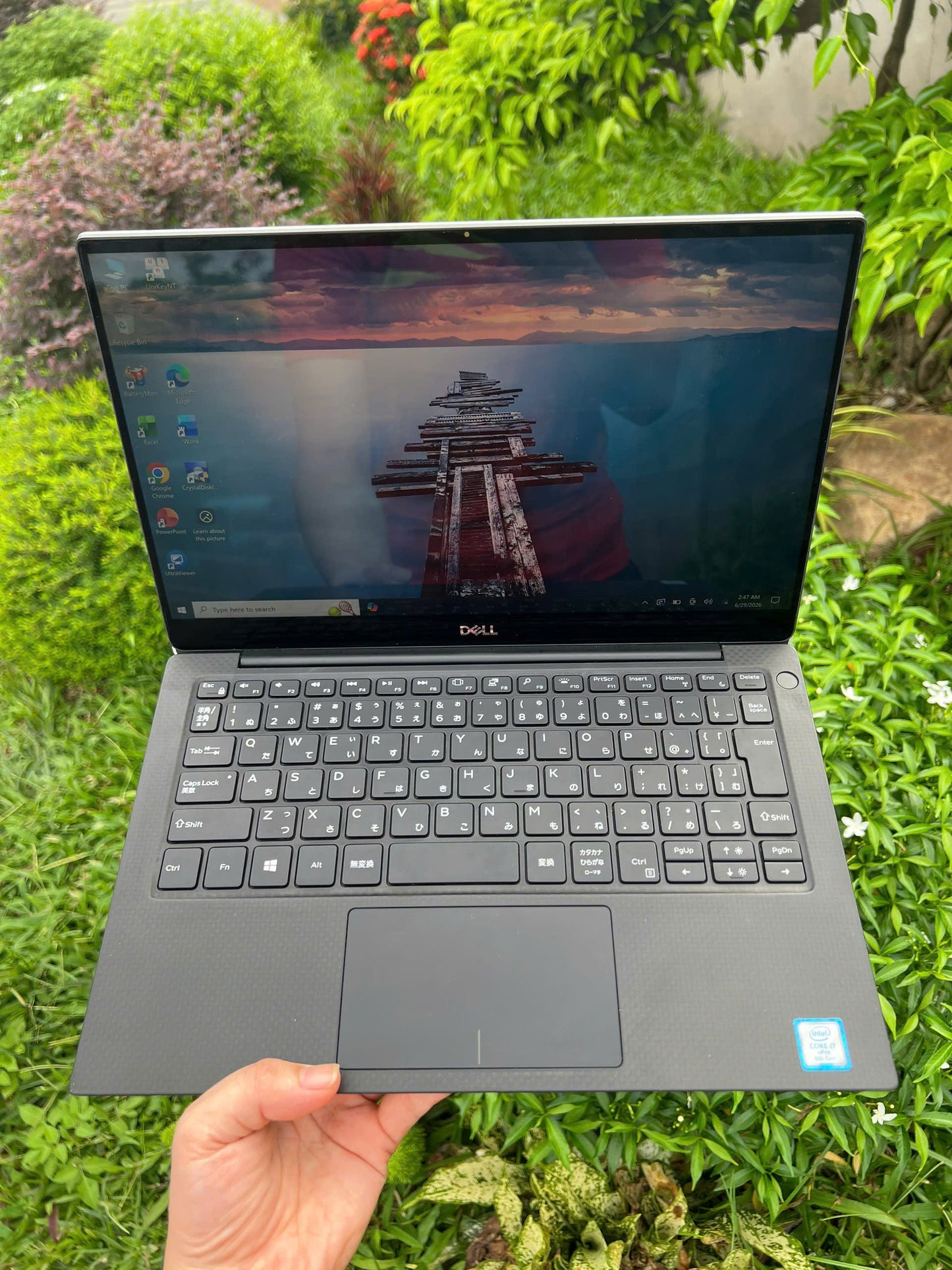 Dell xps 9380 13.3” 3k cảm ứng