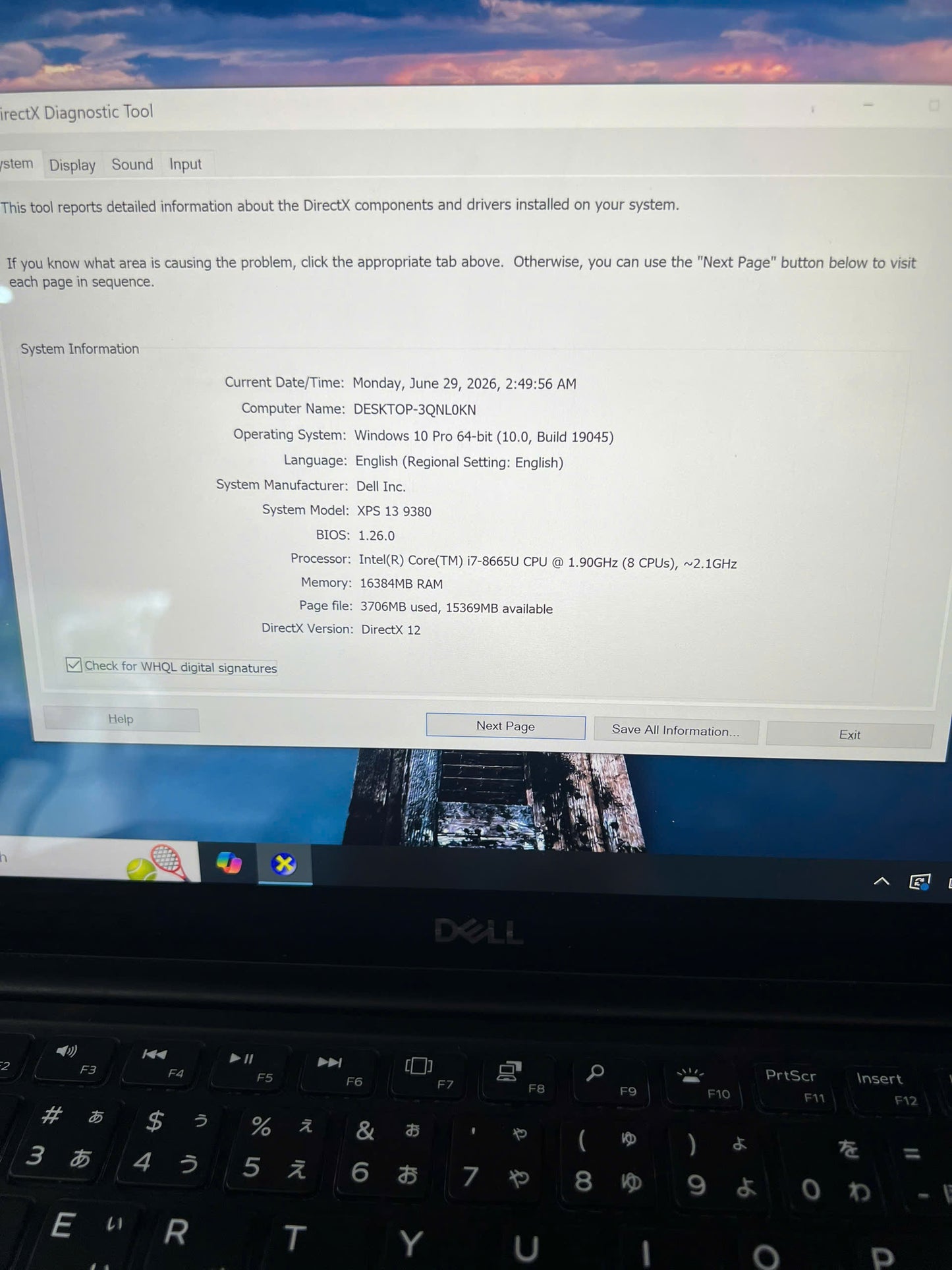 Dell xps 9380 13.3” 3k cảm ứng