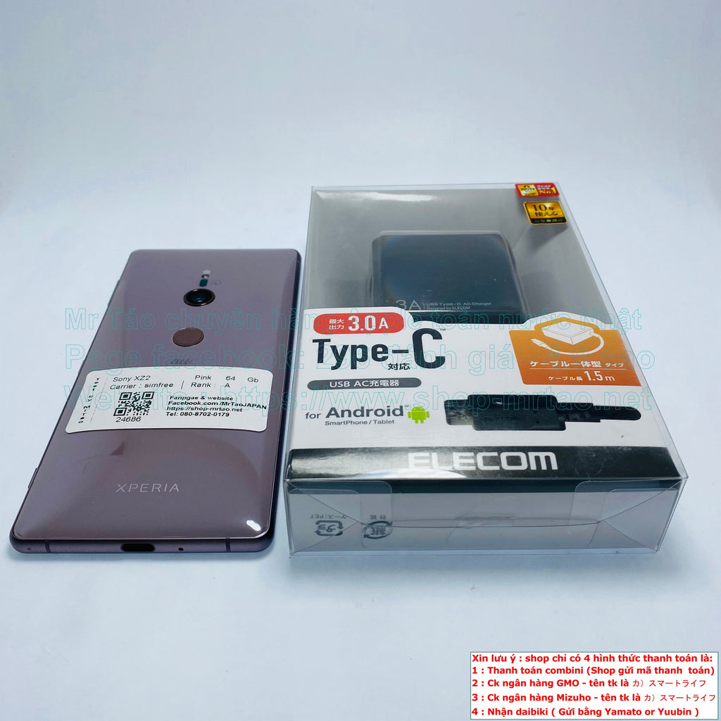 Sony Xz2 Purple 64Gb Quốc tế 99% mã sp 24686.